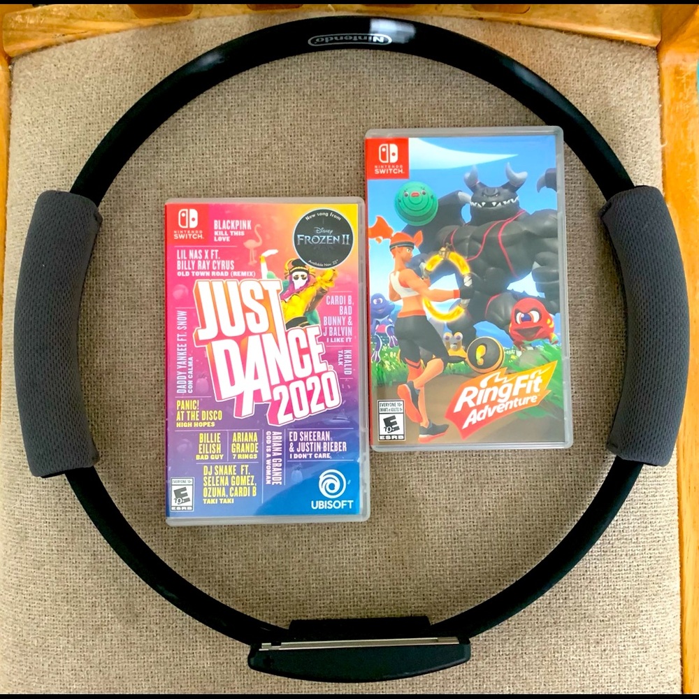 Switch motion capture fitness bundle💪🏼👾